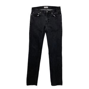 FIVE FOUR Newington Black Slim Fit Straight Leg Mens Jeans Size 29 Denim